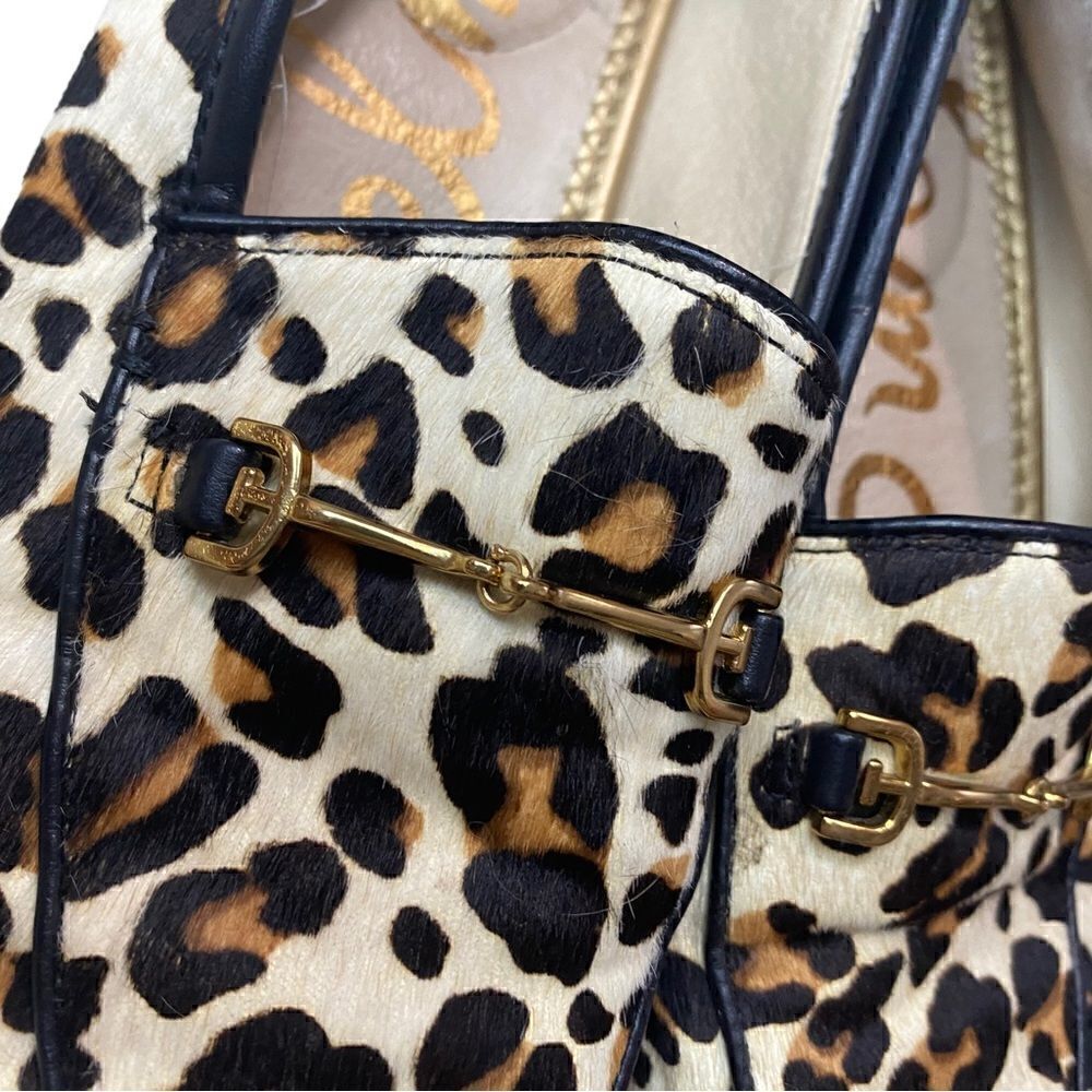 Sam Edelman Lorraine Flats Leopard Sz 6 - Picture 4 of 5